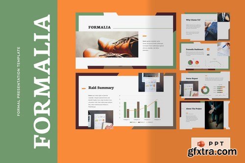 FORMALIA - Formal Powerpoint Google Slides and Keynote Templates