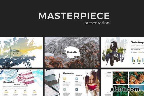 Masterpiece Powerpoint and Keynote Templates