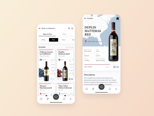 Concept App Wine