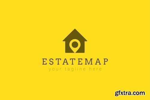 EstateMap - Real Estate Logo Template