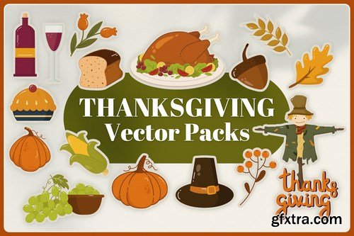 Thanksgiving Vector Pack
