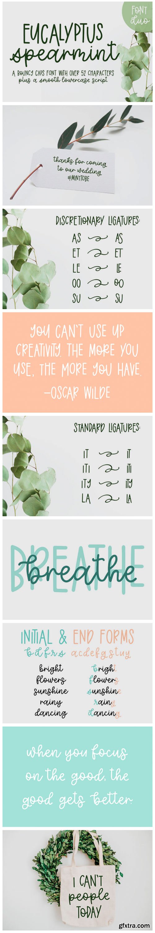 Eucalyptus Spearmint Font