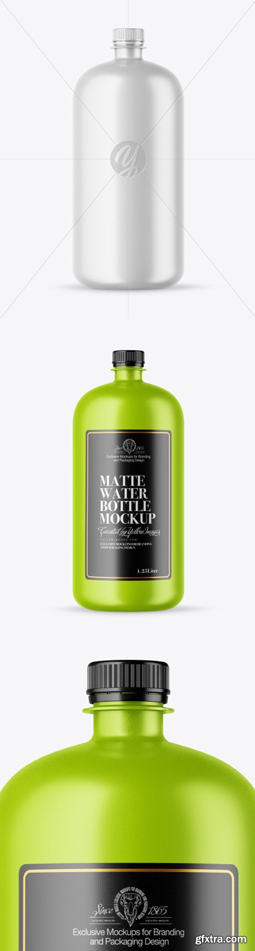 Matte Water Bottle Mockup 51987