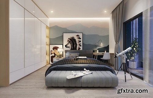 Bedroom Scene By NguyenThanhHoang