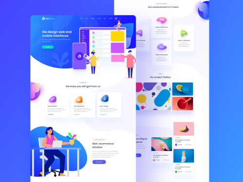 Creative Agency Landing Page