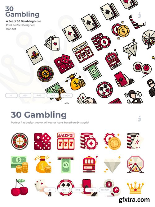 30 Gambling Icons