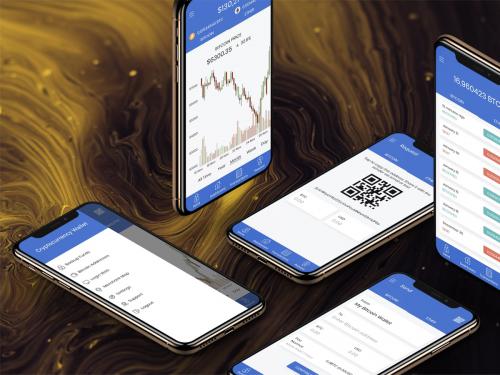 Crypto Wallet Mobile App Ui - H