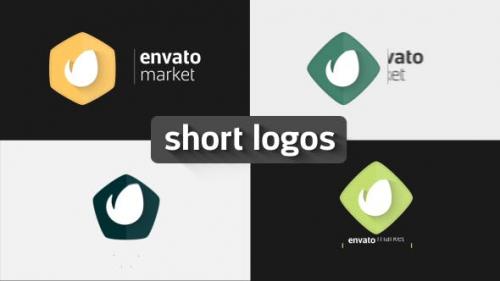Videohive - Short Simple Logos - 16374406