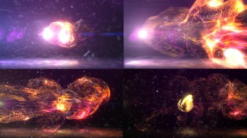 Videohive - Dynamic Particles Logo Reveal - 25285268