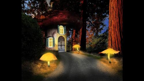 Lynda - Creating Dreamscapes in Photoshop: Mushroom House