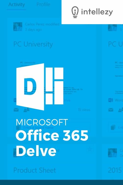 Oreilly - Office 365 Delve