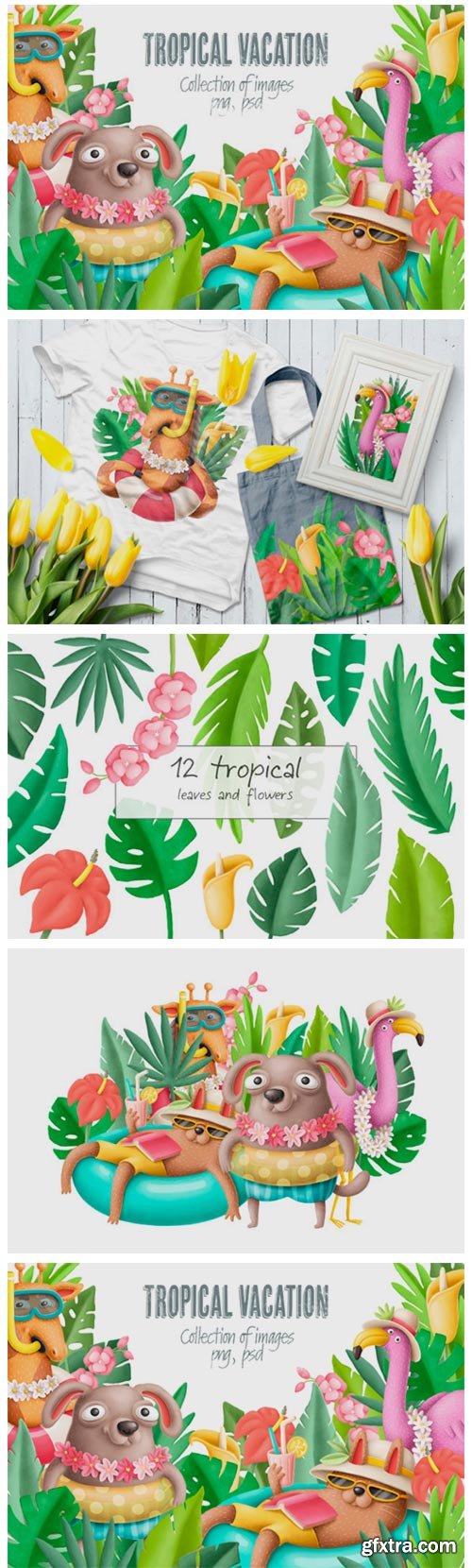 Tropical Vacation Clipart 2363302