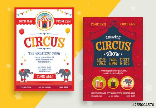 Circus Flyer Layouts - 255004570