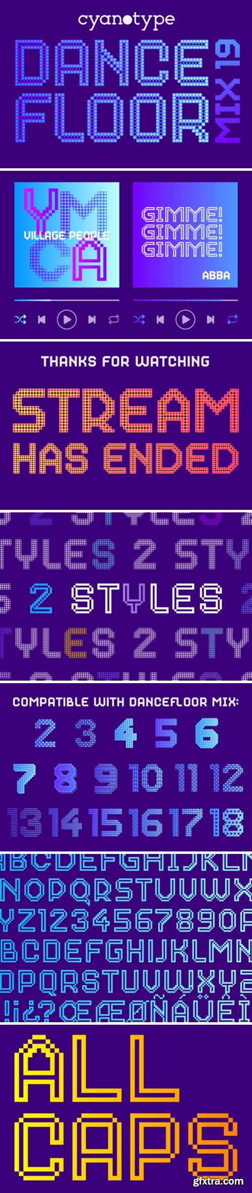 Dance Floor Mix 19 Font