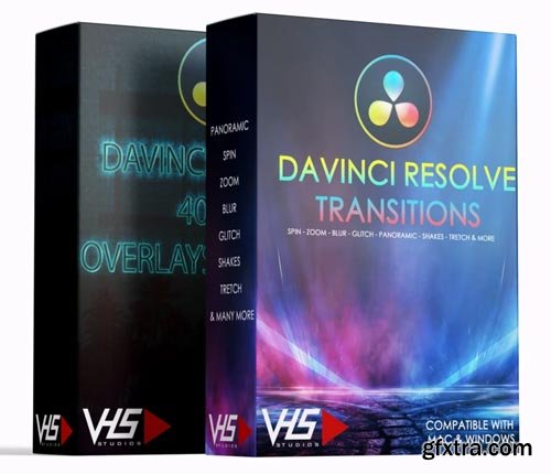 VHS Studio - VHS 600+ DaVinci Resolve Deluxe Pack