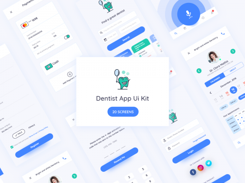 Dentist App Ui Kit