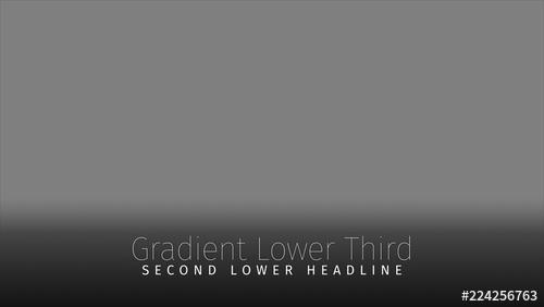 Gradient Lower Third - 224256763