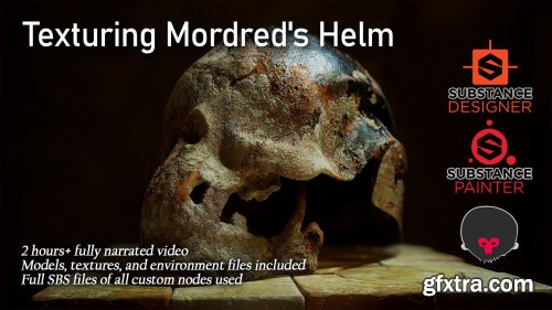 ArtStation – Texturing Mordred\'s Helm with Marcus Johnston