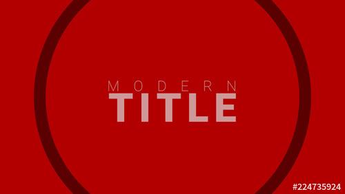 Modern Title - 224735924