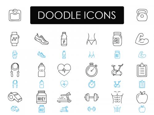 Doodle Icons Pack