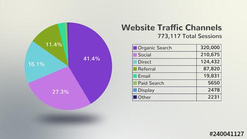 Data-Driven Web Statistics Chart - 240041127