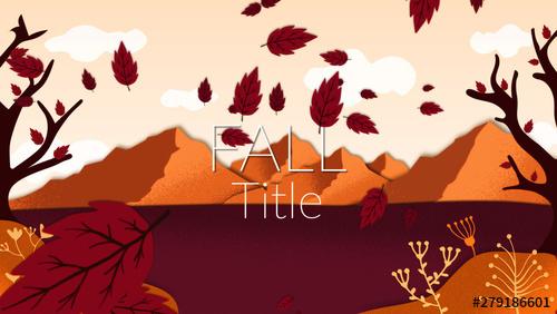 Autumnal Foliage Title - 279186601