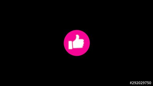 Pink Like Button - 292029750