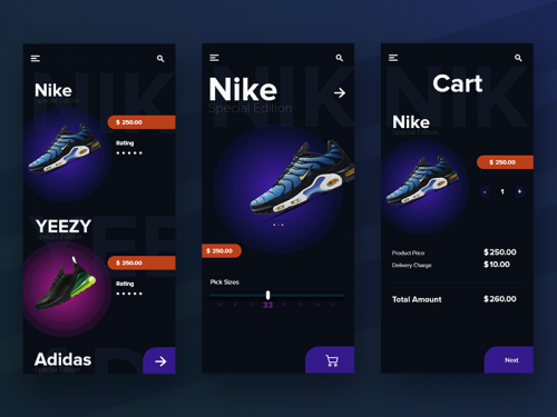 E commerce App Concept design