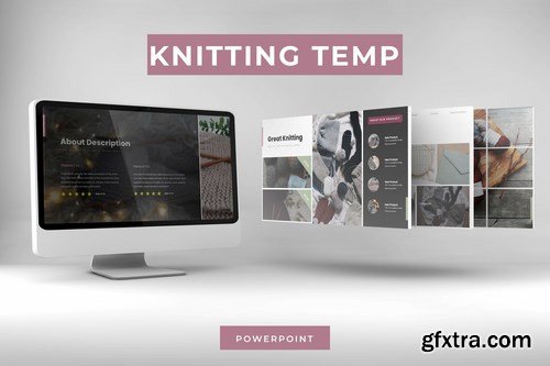 Knitting - Powerpoint Google Slides and Keynote Templates