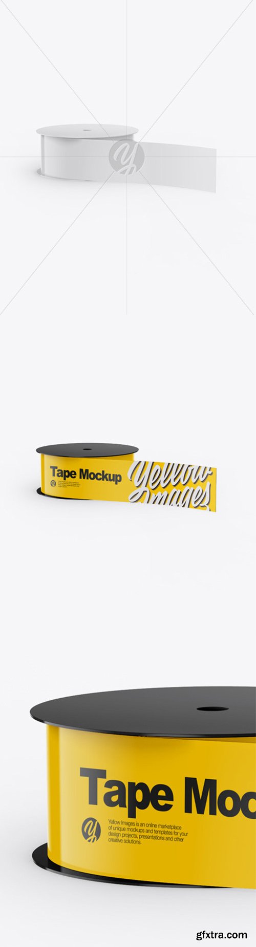 Glossy Duct Tape Mockup 51103