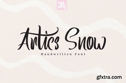 Artics Snow - Handwritten Font