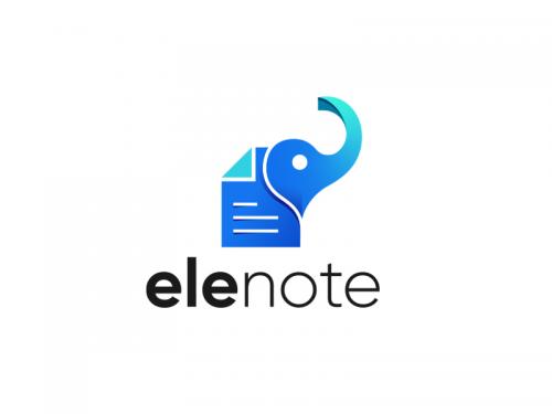 Elenote Modern Logo