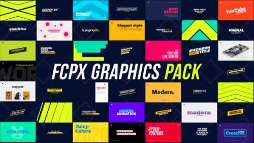 Videohive - Motion Graphics Pack | FCPX - 25354995