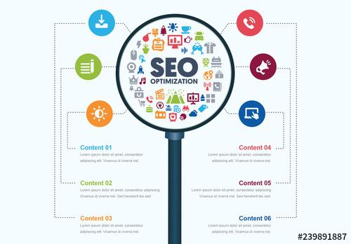 SEO Infographic Layout - 239891887