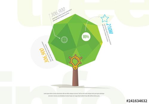 Geometric Tree Infographic Layout - 241634632