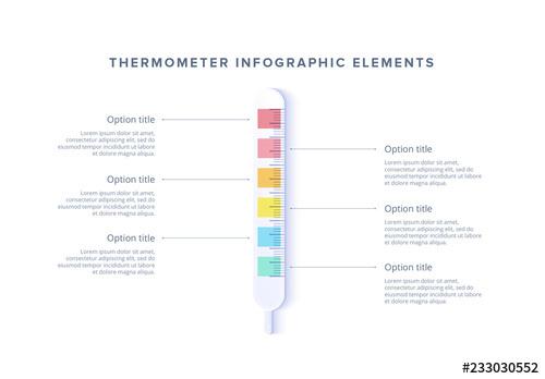 Thermometer Infographic - 233030552