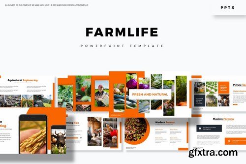FarmLife - Powerpoint Google Slides and Keynote Templates