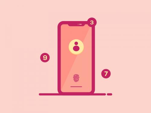 Filled Privacy Lock with Fingerprint
