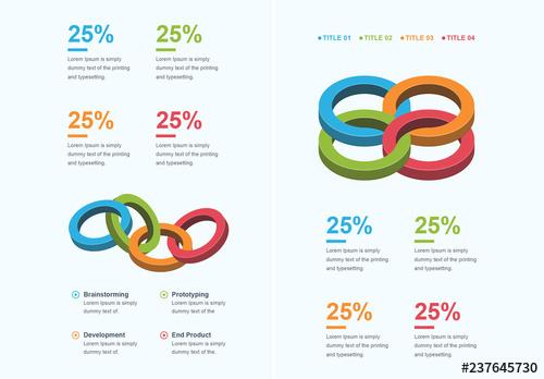 Circle Links Infographic Layout - 237645730