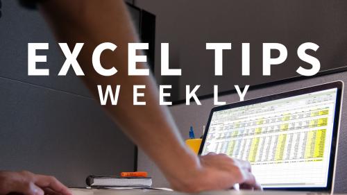 Lynda - Excel Tips Weekly
