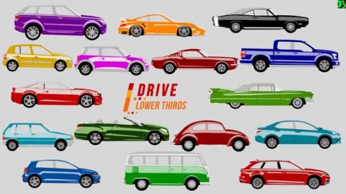 Videohive - Drive Lower Thirds - 21256396