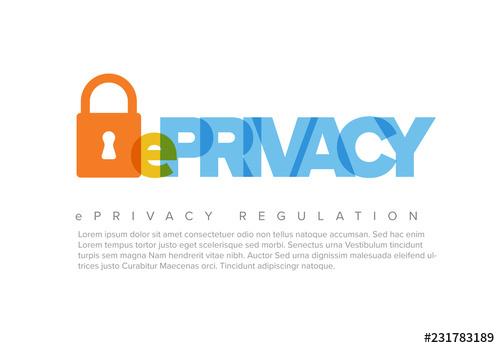 E-Privacy Web Banner Layout - 231783189