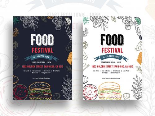 Food Festival Flyer Template-03