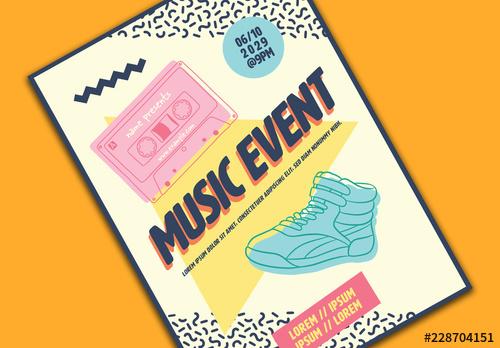 Music Event Flyer Layout - 228704151