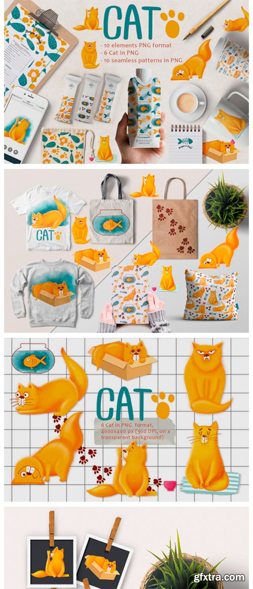 Cute Cat Patterns 2129834