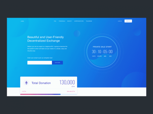 ICO Crypto Currency Website Template
