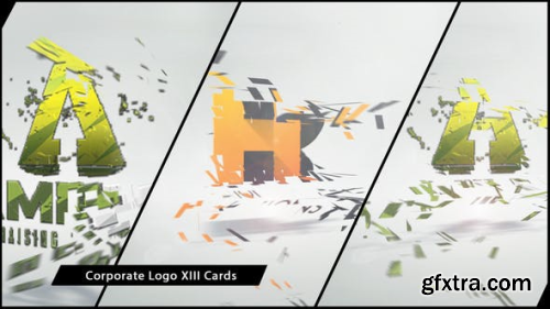 VideoHive Corporate Logo XIII Cards 7237189