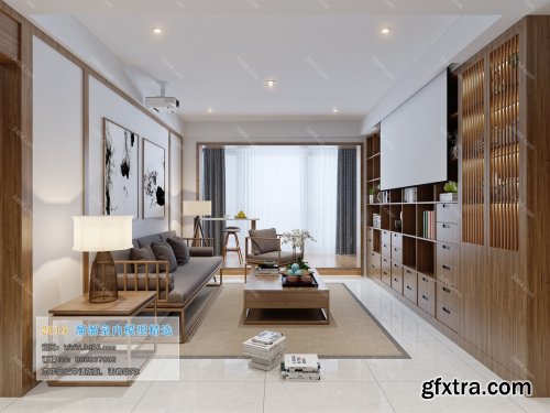 Modern Style Livingroom 374 (2019)