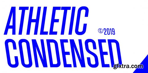 Athletic Condensed Complete Family