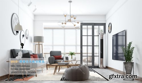 Nordic Style Livingroom 05 (2019)